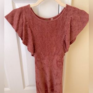 Free people chenille blouse